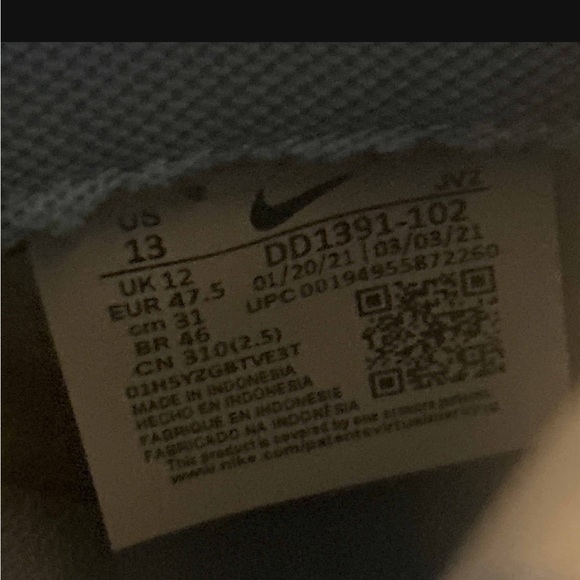 Nike “university blue dunks” (size 13) - Picture 3 of 3